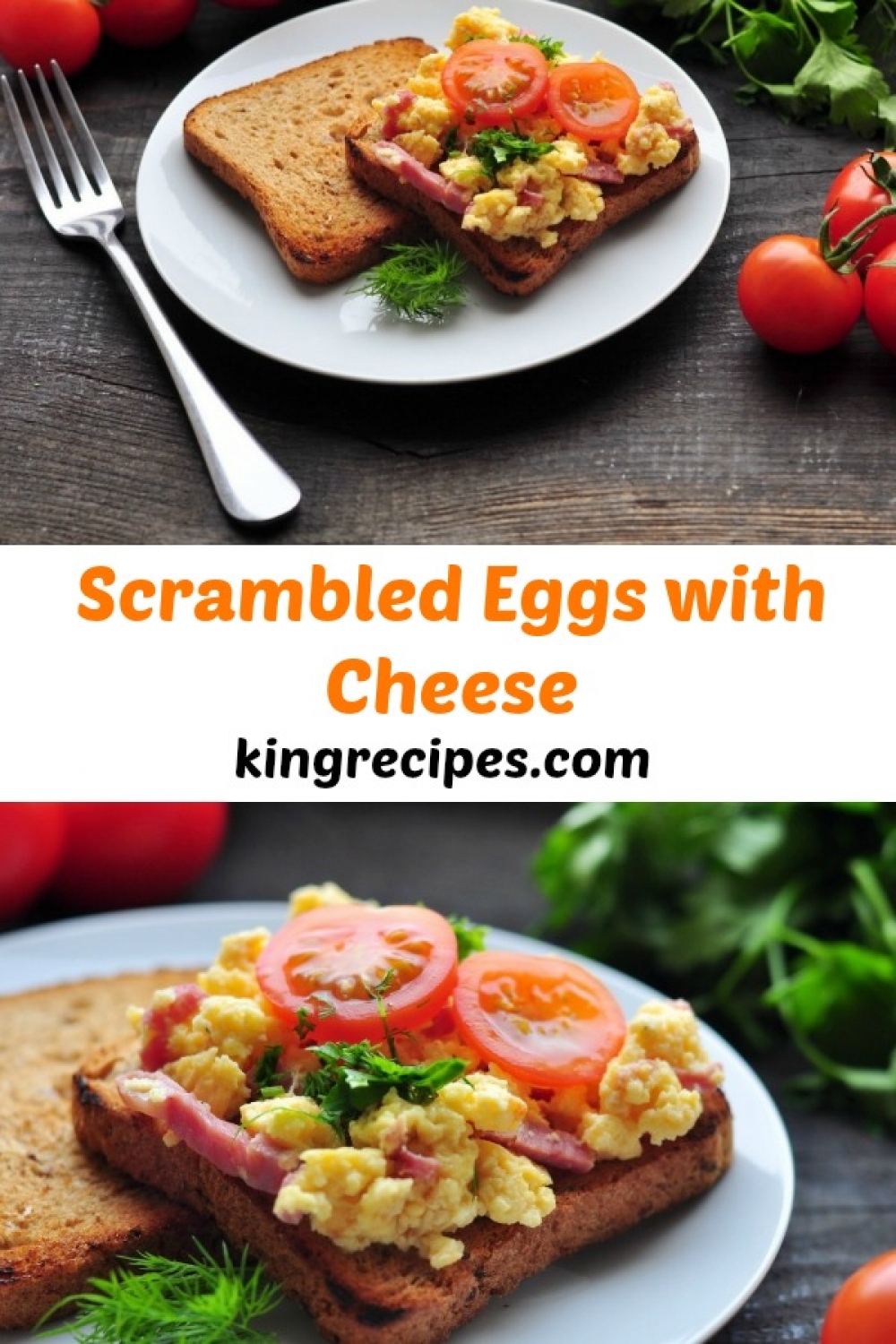 Scrambled Eggs with Cheese